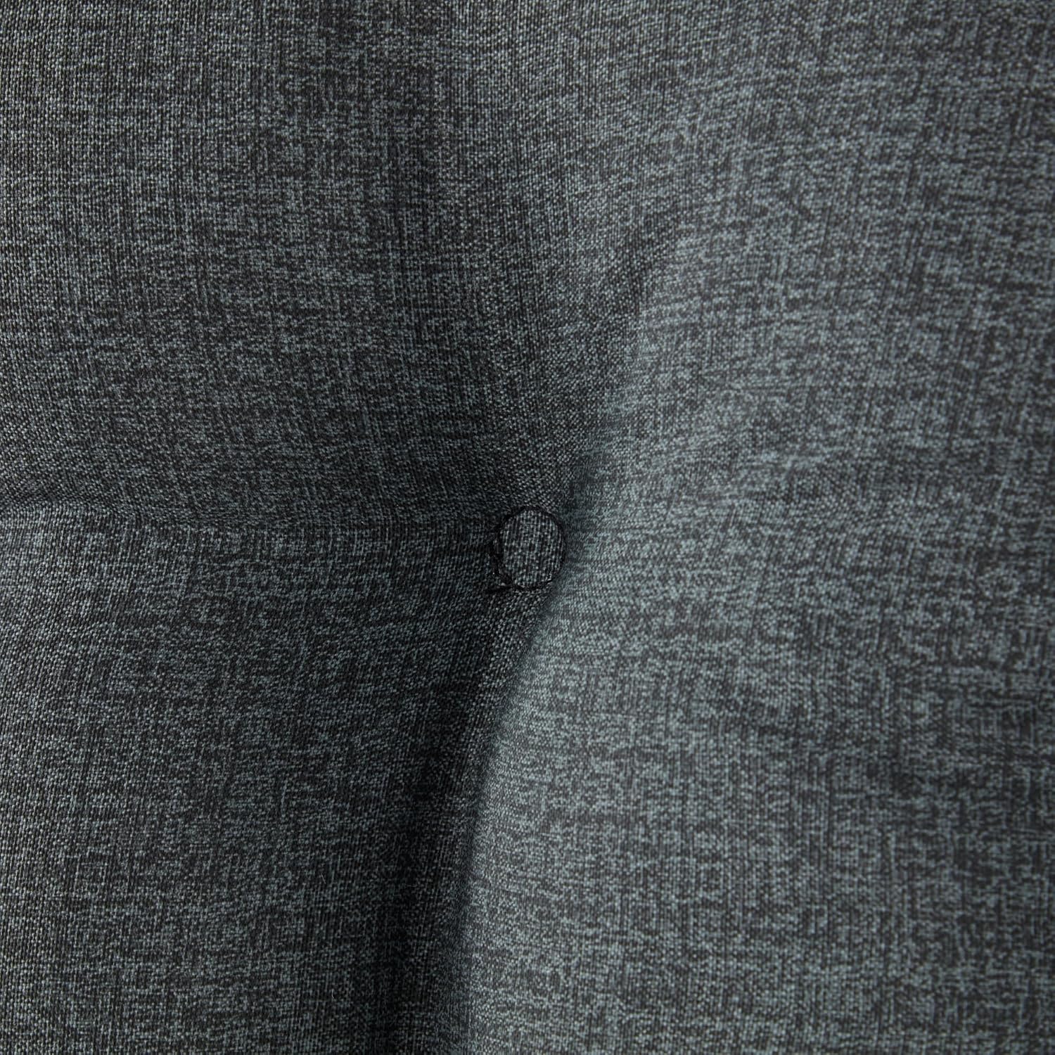 Greendale Home Fashions Outdoor 42x21-inch Seat/Back Chair Cushion (Set of 2), Graphite