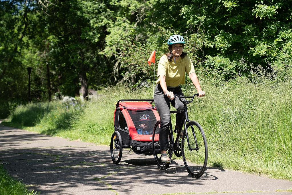 Burley Honey Bee, 2 Seat Kids Bike Trailer & Stroller